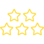 Five star rating / Vijf sterren waardering